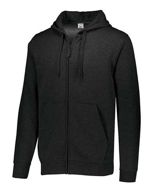 Augusta Sportswear 5418 Men's 60/40 Fleece Full-Zip Hooded Sweatshirt - 