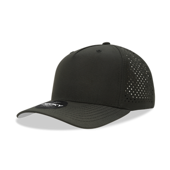 Decky 6225 5 Panel Mid Profile Structured Perforated Performance Cap