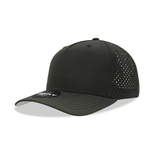 Decky 6225 5 Panel Mid Profile Structured Perforated Performance Cap
