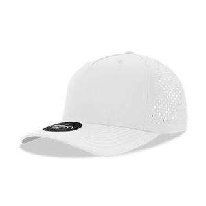 Decky 6225 5 Panel Mid Profile Structured Perforated Performance Cap - 
