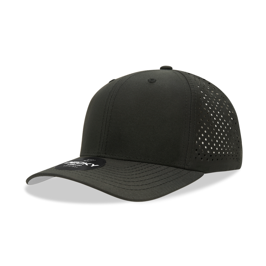 Decky 6 Panel Neon Baseball Cap – Felgekleurde Pet Met Messing Gesp | Opvallende Neon Hoed Voor Outdoor En Festivals