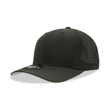 Decky 6227 6 Panel Mid Profile Structured Perforated Performance Cap