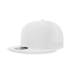 Decky 6228 6 Panel High Profile Structured Perforated Performance Snapback - 