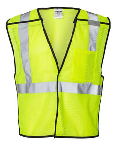 Kishigo 1535-1536 Unisex One-Pocket Breakaway Vest - 