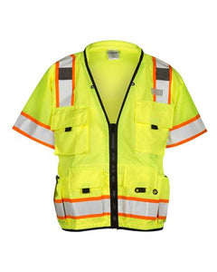 Kishigo S5010-5011 Unisex Professional Surveyors Vest - 