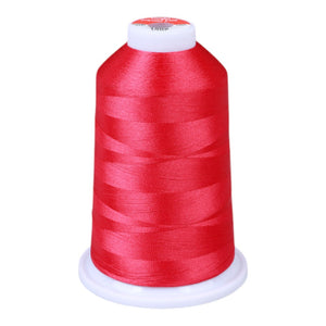 Gingko 646 PolySHINE #40 5000M Embroidery Threads-Red - 