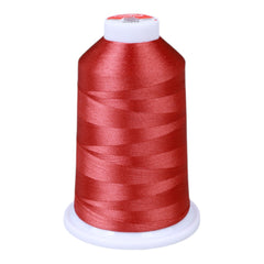 Gingko 646 PolySHINE #40 5000M Embroidery Threads-Red Orange - 