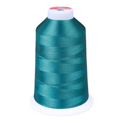 Gingko 646 PolySHINE #40 5000M Embroidery Threads-Blue Green - 