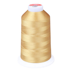 Gingko 646 PolySHINE #40 5000M Embroidery Threads-Yellow Beige - 