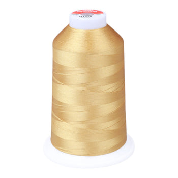 Gingko 646 PolySHINE #40 5000M Embroidery Threads-Yellow Beige