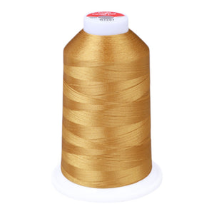 Gingko 646 PolySHINE #40 5000M Embroidery Threads-Brown Gold - 