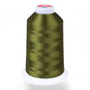 Gingko 646 PolySHINE #40 5000M Embroidery Threads-Green Brown