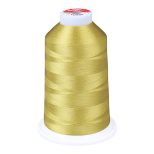 Gingko 646 PolySHINE #40 5000M Embroidery Threads-Yellow Green - 