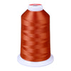 Gingko 646 PolySHINE #40 5000M Embroidery Threads-Red Brown