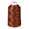 Gingko 646 PolySHINE #40 5000M Embroidery Threads-Red Brown