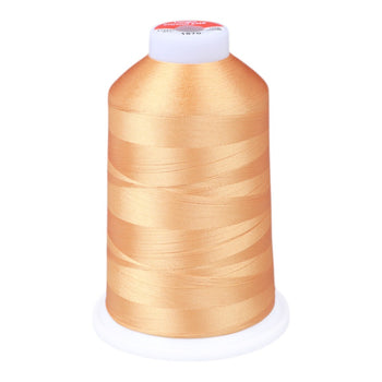 Gingko 646 PolySHINE #40 5000M Embroidery Threads-Brown Orange