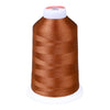 Gingko 646 PolySHINE #40 5000M Embroidery Threads-Brown Orange
