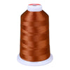 Gingko 646 PolySHINE #40 5000M Embroidery Threads-Red Brown