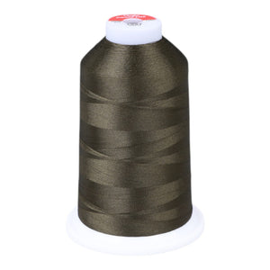 Gingko 646 PolySHINE #40 5000M Embroidery Threads-Brown - 