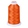 Gingko 646 PolySHINE #40 5000M Embroidery Threads-Red Orange