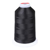 Gingko 646 PolySHINE #40 5000M Embroidery Threads-Black