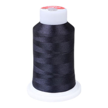 Gingko 648 PolySHINE #40 1000M Small Cone Embroidery Threads-Blue Gray