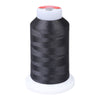 Gingko 648 PolySHINE #40 1000M Small Cone Embroidery Threads-Brown Gray