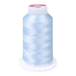 Gingko 648 PolySHINE #40 1000M Small Cone Embroidery Threads-Blue - 