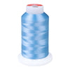 Gingko 648 PolySHINE #40 1000M Small Cone Embroidery Threads-Blue