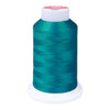 Gingko 648 PolySHINE #40 1000M Small Cone Embroidery Threads-Blue Green