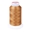 Gingko 648 PolySHINE #40 1000M Small Cone Embroidery Threads-Brown