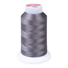 Gingko 648 PolySHINE #40 1000M Small Cone Embroidery Threads-Blue Gray