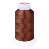 Gingko 648 PolySHINE #40 1000M Small Cone Embroidery Threads-Brown
