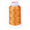 Gingko 648 PolySHINE #40 1000M Small Cone Embroidery Threads-Brown Orange