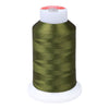 Gingko 648 PolySHINE #40 1000M Small Cone Embroidery Threads-Green Brown