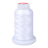 Gingko 648 PolySHINE #40 1000M Small Cone Embroidery Threads-White