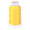 Gingko 648 PolySHINE #40 1000M Small Cone Embroidery Threads-Yellow Orange