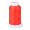 Gingko 648 PolySHINE #40 1000M Small Cone Embroidery Threads-Red Orange