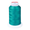 Gingko 648 PolySHINE #40 1000M Small Cone Embroidery Threads-Blue Green