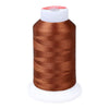 Gingko 648 PolySHINE #40 1000M Small Cone Embroidery Threads-Brown