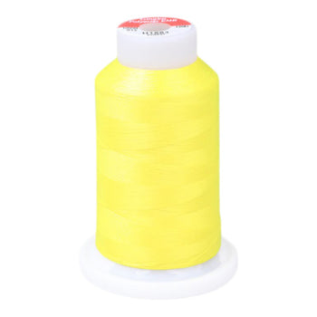 Gingko 648 PolySHINE #40 1000M Small Cone Embroidery Threads-Yellow