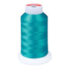 Gingko 648 PolySHINE #40 1000M Small Cone Embroidery Threads-Blue Green