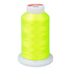 Gingko 648 PolySHINE #40 1000M Small Cone Embroidery Threads-Yellow Green