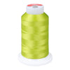Gingko 648 PolySHINE #40 1000M Small Cone Embroidery Threads-Yellow Green