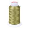 Gingko 648 PolySHINE #40 1000M Small Cone Embroidery Threads-Green Brown