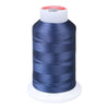 Gingko 648 PolySHINE #40 1000M Small Cone Embroidery Threads-Blue Gray