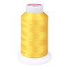 Gingko 648 PolySHINE #40 1000M Small Cone Embroidery Threads-Yellow