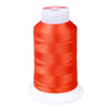 Gingko 648 PolySHINE #40 1000M Small Cone Embroidery Threads-Red Orange
