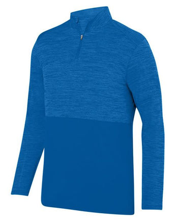 Augusta Sportswear 2908 Men's Shadow Tonal Heather Quarter-Zip Pullover