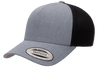 Yupoong 6506T 5-Panel Retro Trucker Hat, Baseball Cap with Mesh Back, 2-Tone Colors - YP Classics®